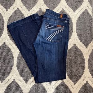 7 For All Man Kind Flare Jeans!